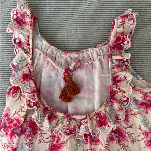 Louise misha - blouse zelie - Floral Ruffle Kids Top - 5y - Picture 4 of 7